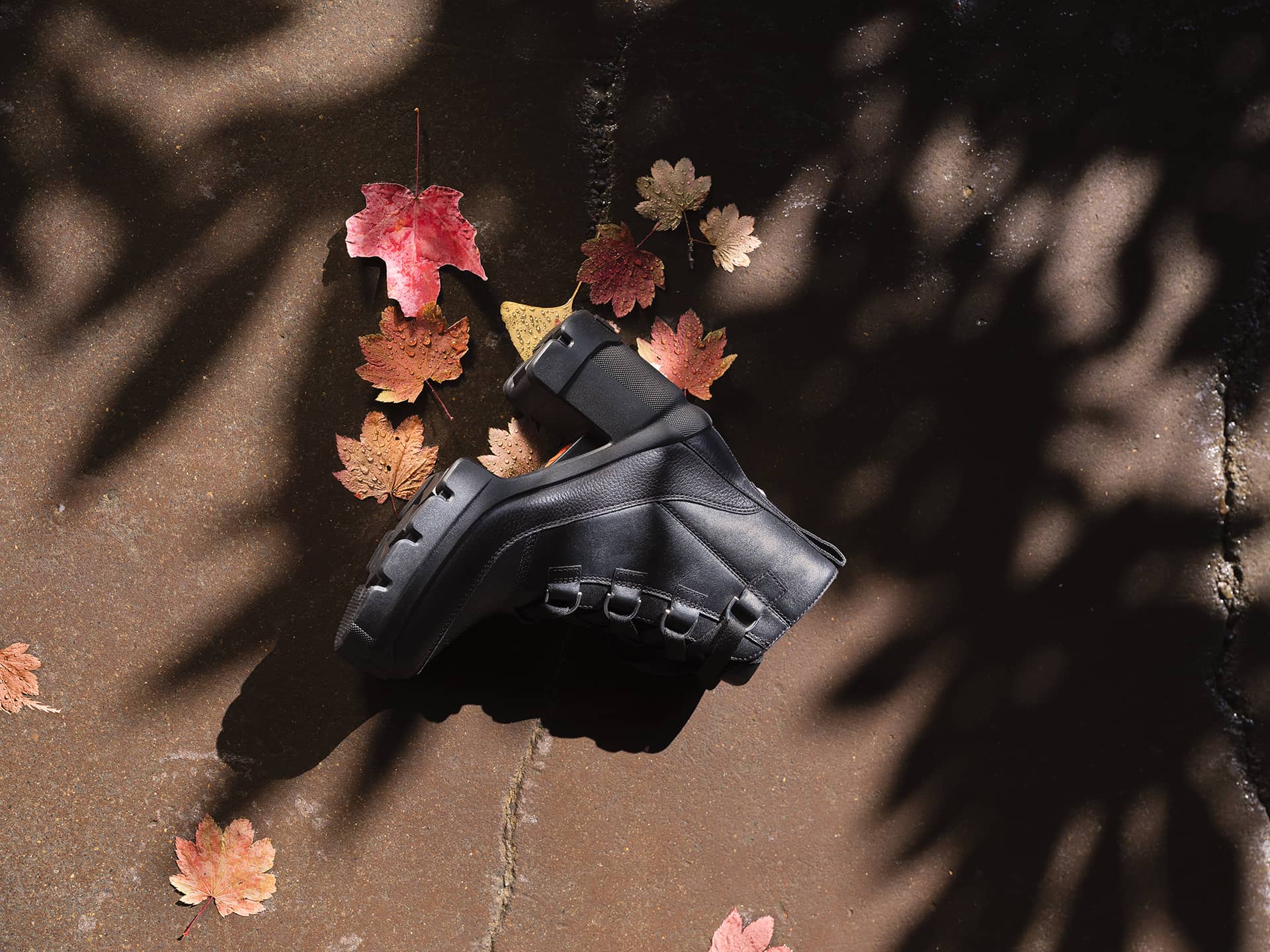 F24 SOREL FALL URBAN CARIBOU X HEEL LACE SMU 010 7088 1920